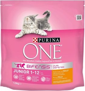 croquettes chats Purina One Junior de 1 a 12 mois