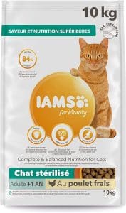 croquettes chat iams vitality