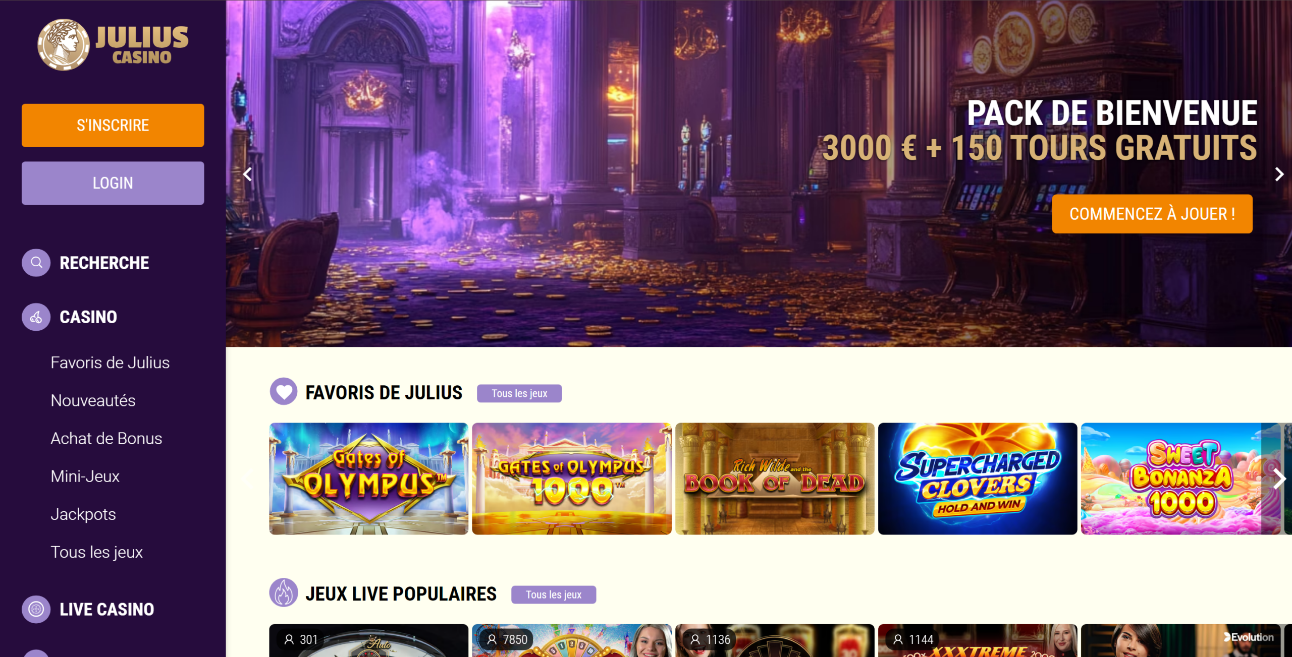 julius casino