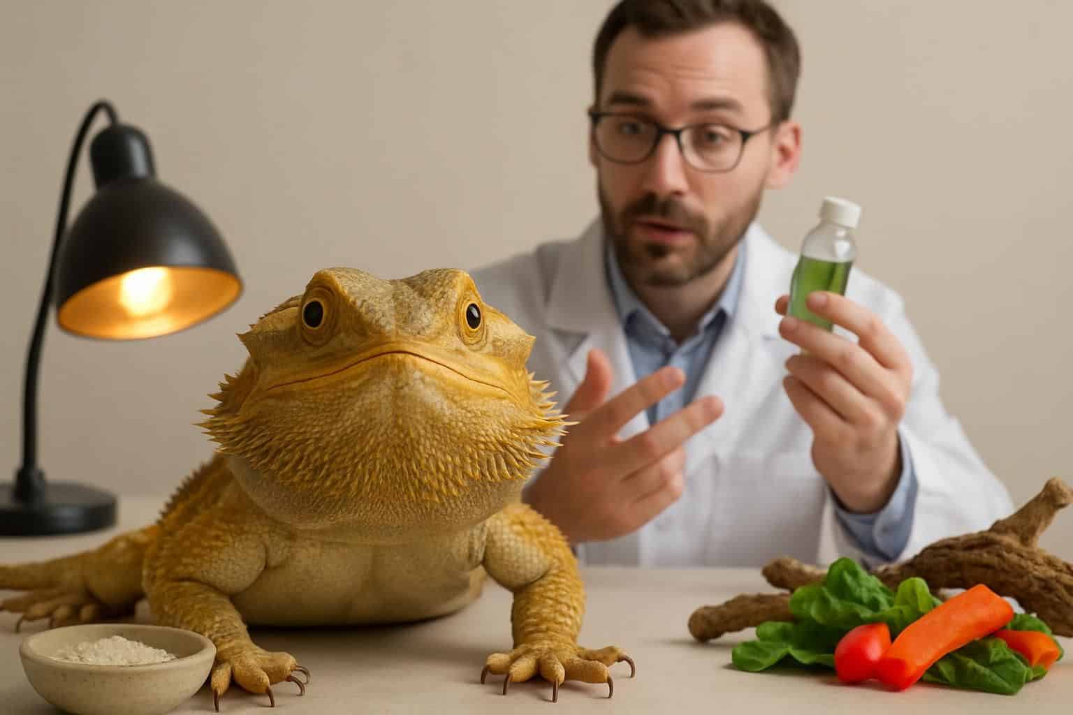 découvrez pourquoi donner du calcium chaque semaine à votre pogona ne suffit pas et quelle est la clé manquante révélée par le vétérinaire pour assurer sa santé optimale.
