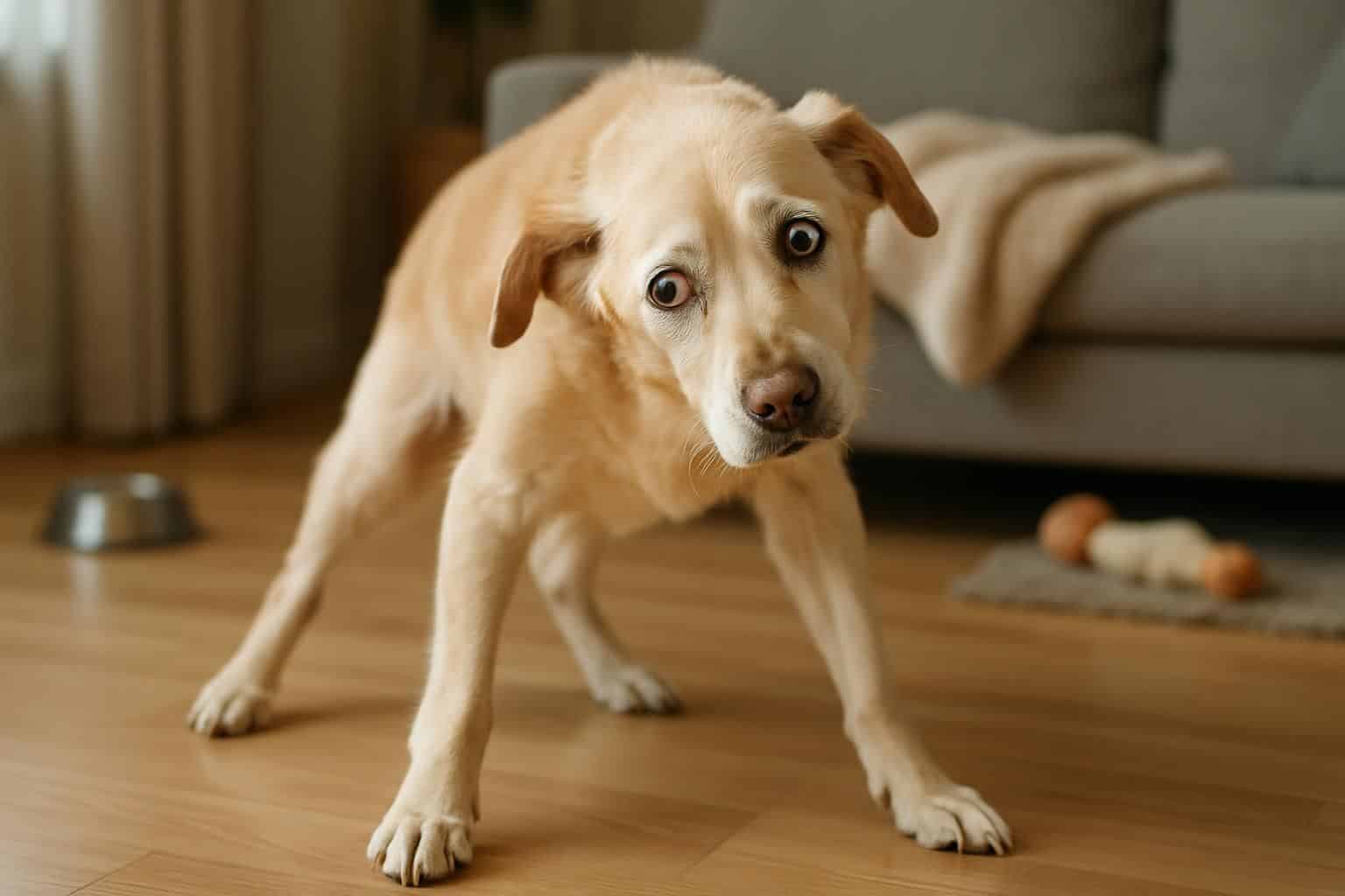 découvrez les causes et symptômes de la maladie vestibulaire chez le chien âgé, et apprenez comment aider votre compagnon à surmonter ses troubles d'équilibre et ses étourdissements.