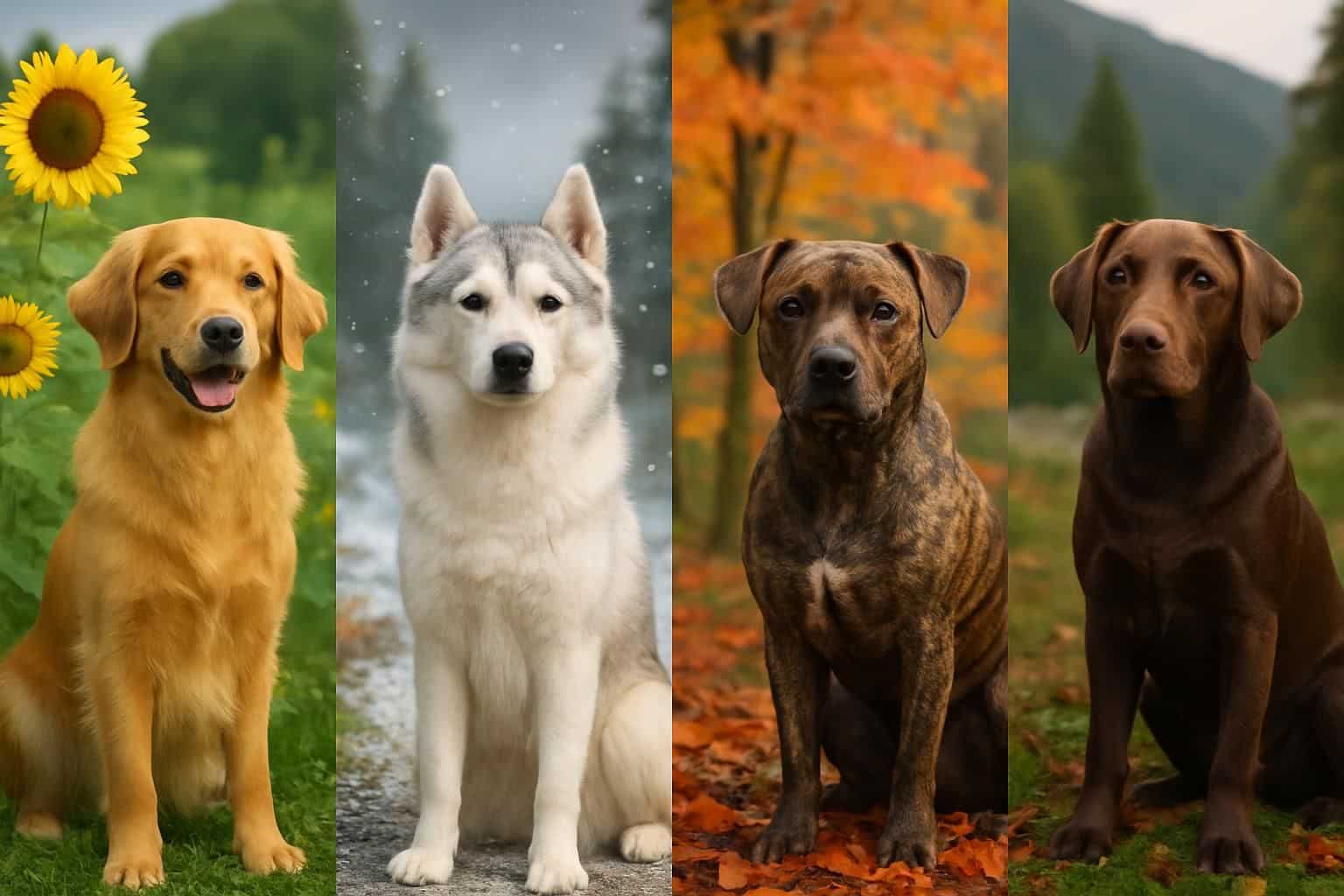 découvrez une sélection de noms de chiens inspirés par la nature, parfaits pour refléter la beauté et l'énergie du grand air.
