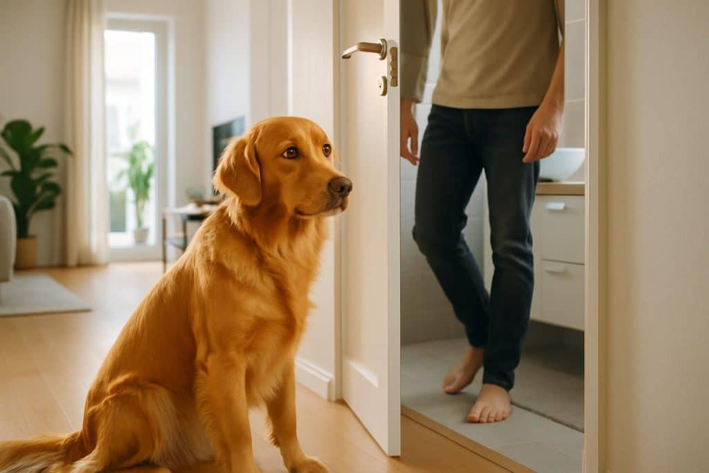 découvrez pourquoi votre chien vous suit partout, même jusqu'à la salle de bain, et comprenez ce comportement affectueux et parfois intriguant.